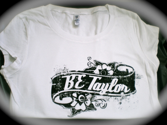 Girls White Short Sleeve T