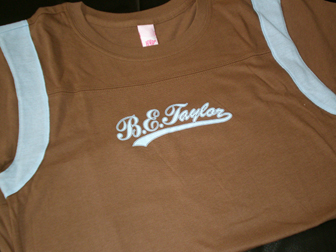 Girls Brown Short SL T